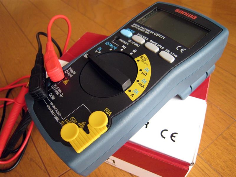 IMPA 795754 COMPACT SYSTEM DIGITAL MULTI TESTER, SANWA, CD771