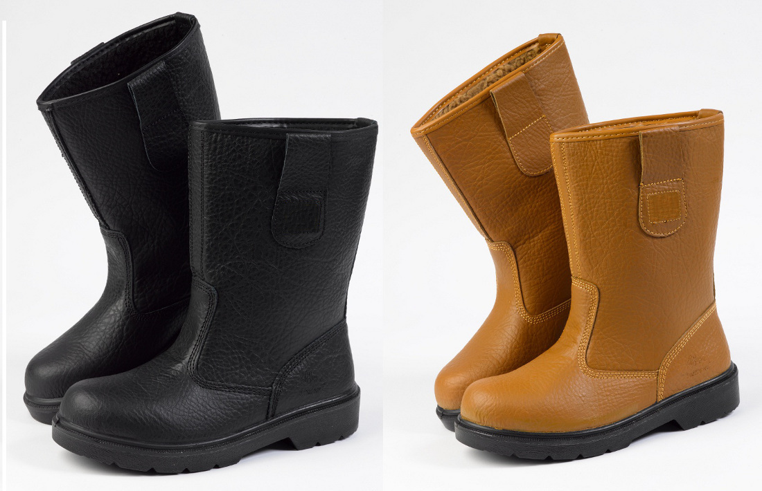 IMPA 190258 SAFETY LEATHER BOOTS, WITH STEEL TOE 27.5 CM