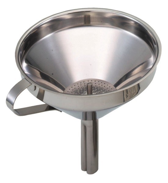 IMPA 232606 GALV OIL FUNNEL WITH STRAINER, 250 MM DIAM