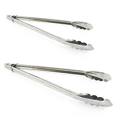 IMPA 170794 MULTI PURPOSE ST.STEEL SERVING TONGS, 240 MM