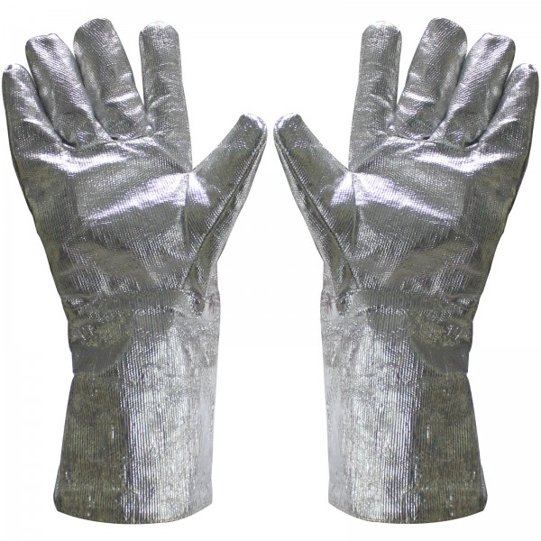 IMPA 330915 GLOVES GAUNTLET ALUMINIZED RAYON UK DOT/ USCG APPROVED