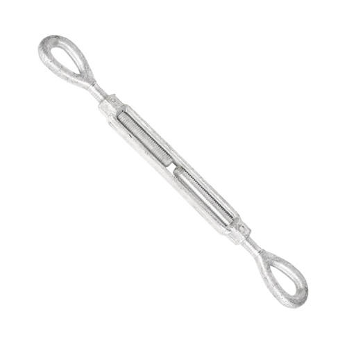 IMPA 230519 - FRAME TURNBUCKLE, EYE & EYE, GALV, 12 MM x 200 MM